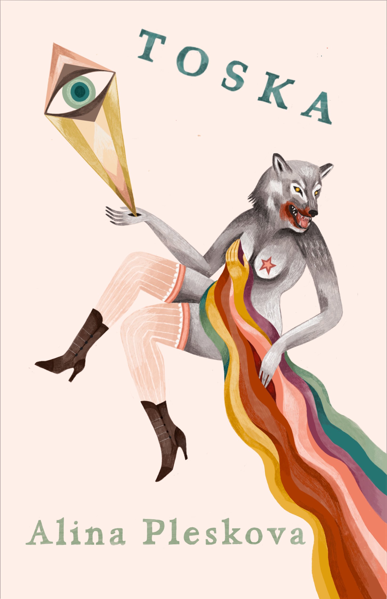 Toska book cover, art by Katy Horan